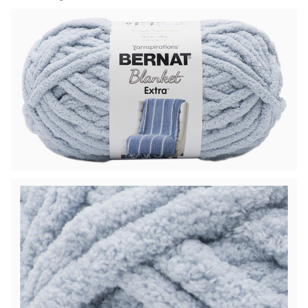 Soft Bernat Blanket Yarn
